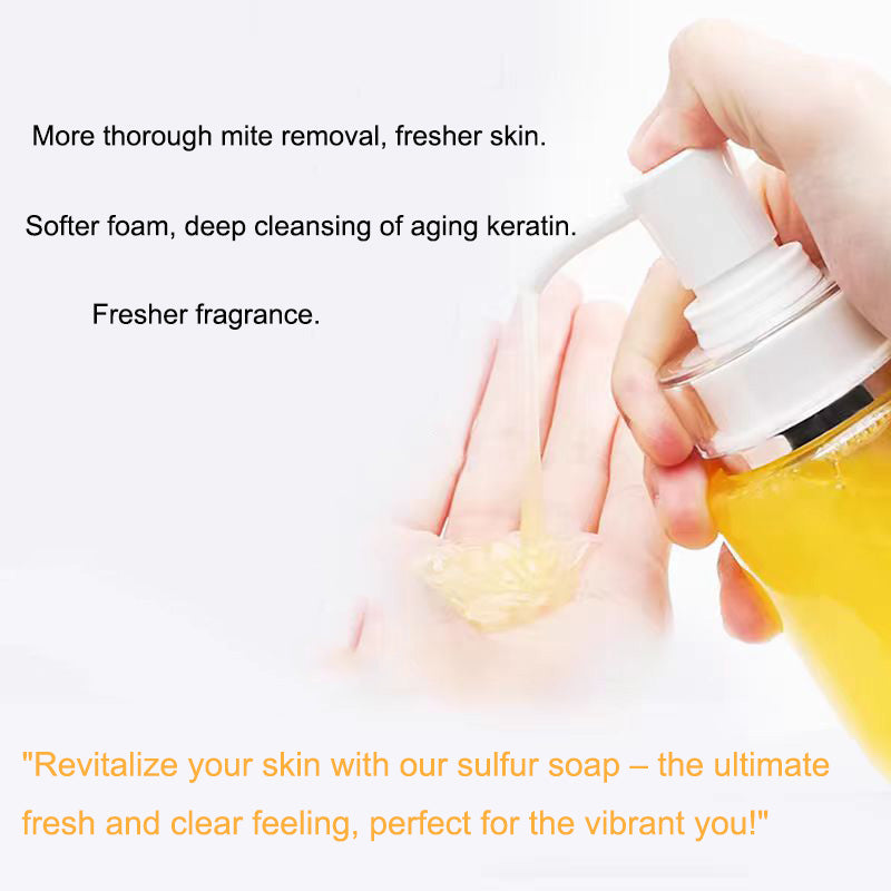 Sulfur Soap Liquid, Sulfur Soap, Sulfur Soap Liquid Body Wash