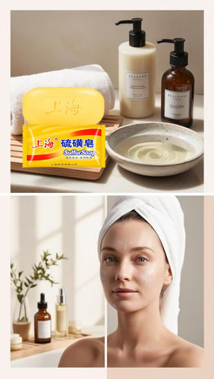 Natural Sulfur Soap, Shanghai Sulfur Soap