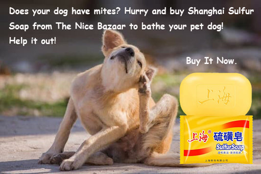 Can pet dogs use Shanghai Sulfur Soap?