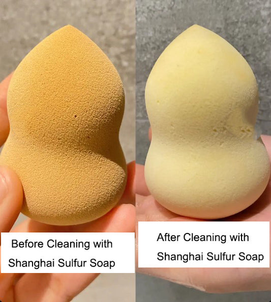 Can Shanghai Sulfur Soap Clean Beauty Sponges? | the Nice Bazaar