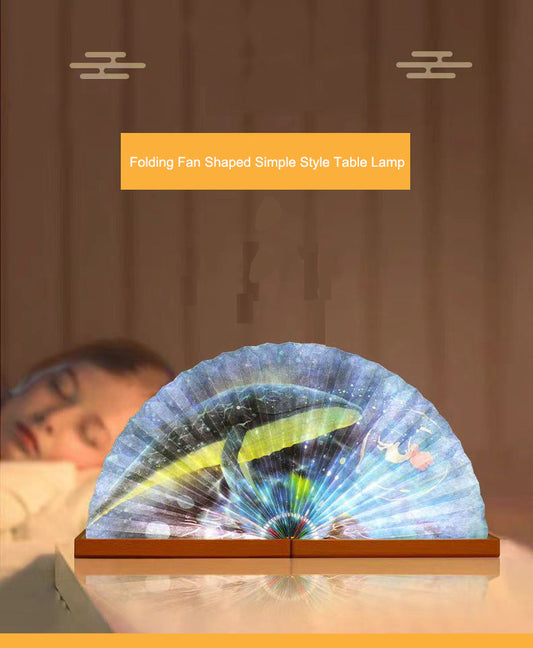 A Back-to-School Essential—The Handcrafted Folding Fan Night Light