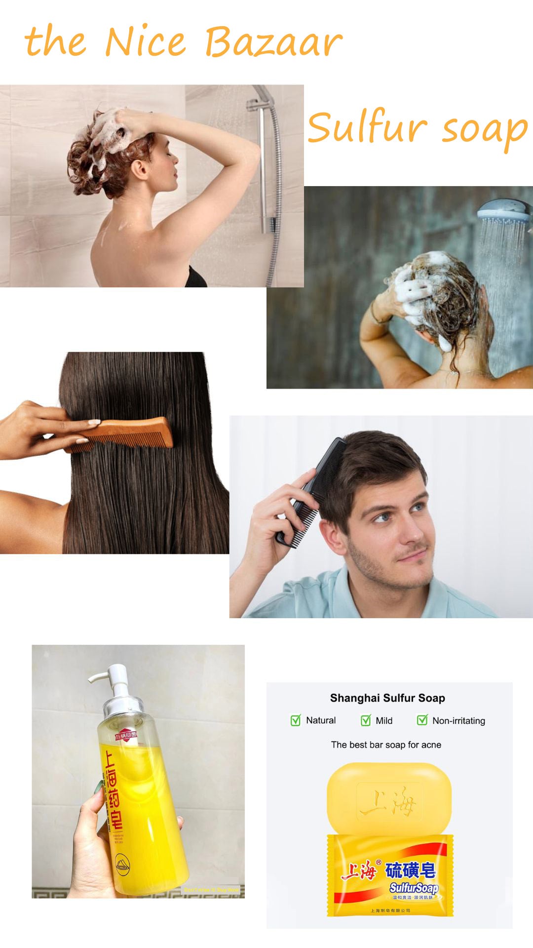 how to use sulfur soap to wash hair