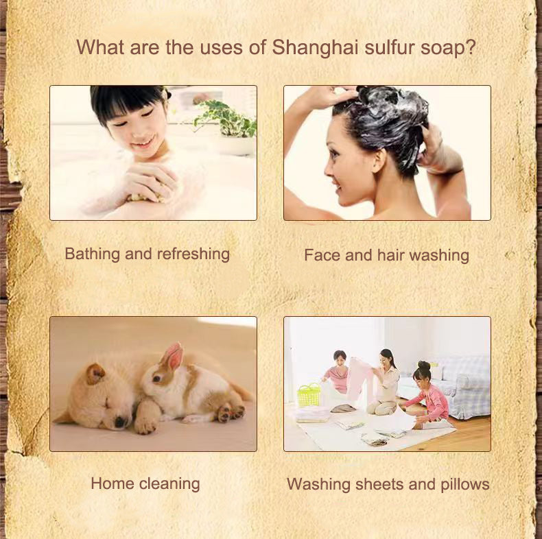 What are the benefits of Chinese Shanghai Sulfur soap?