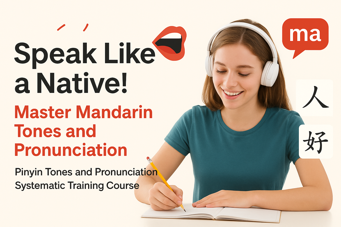 Master Chinese the Smart Way — No More “Robot” Pronunciation!
